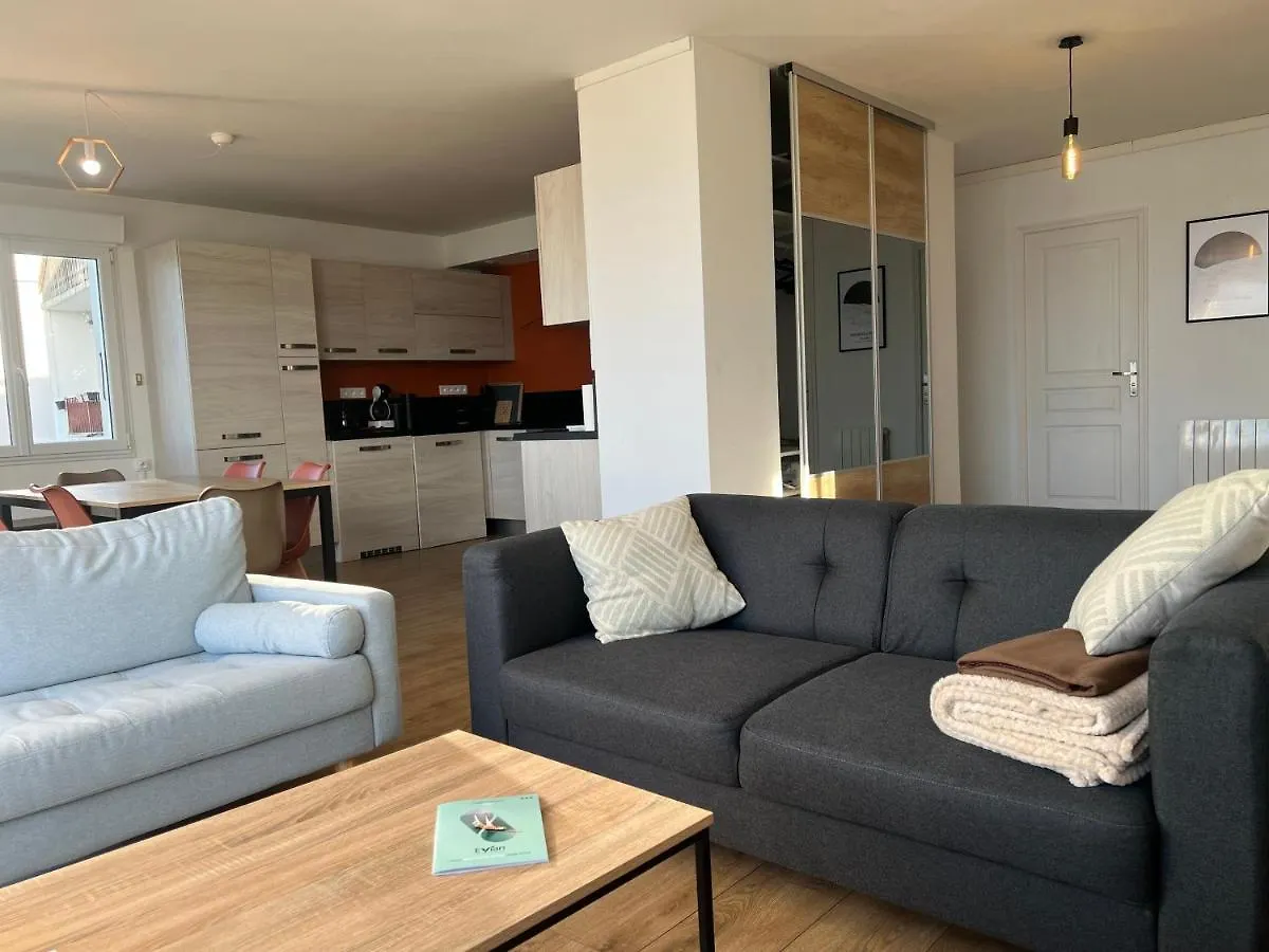 Leman Panoramique Avec Terrasse A Deux Pas Du Centre-Ville Évian-les-Bains Appartement